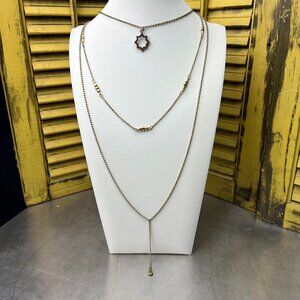 Lucky Brand Goldtone Multi-Strand Necklace